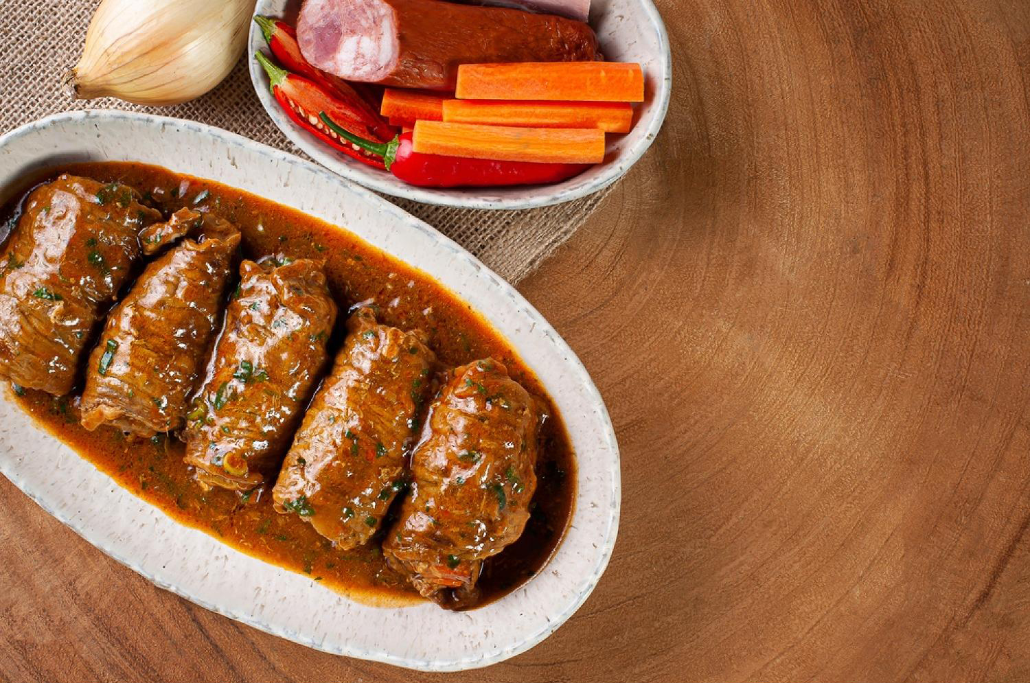 BIFE ORANGES ALIMENTOS A ROLÊ